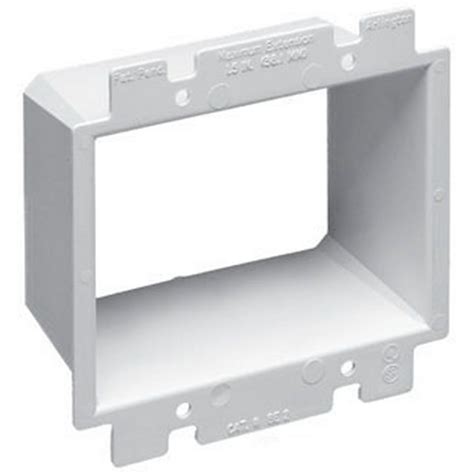 electrical box extenders pvc|adjustable outlet box extenders.